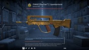 FAMAS STATTRAK (prosto z fabryki) UPAMIĘTNIENIE