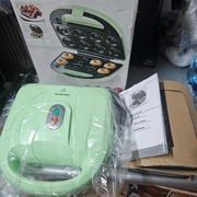 SILVERCREST WAFFLE MAKER Opiekacz 3w1 z wymiennymi płytami, 750 W