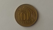 MONETA 10 PESOS 1968 ROK URUGWAJ