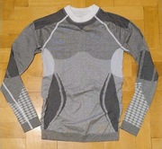 Hanna Style podkoszulek Koszulka męska wełniana - termoaktywna S/M szara 