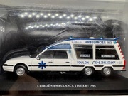 1/43 Citroen Ambulance Tissier 1986 DeAgostini