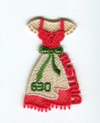 Austria 2016 - sukienka tyrolska "drindl", Mi 3285**, haftowana