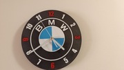 Zegar ścienny logo BMW zegarek ozdobny Twoje logo cichy mechanizm nie tyka