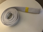 Pas do kimona biały 300cm