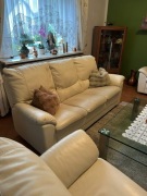 Zestaw mebli wypoczynkowych – skóra naturalna – Calia Italia