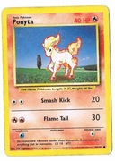Ponyta [1999-2000] #60 Pokemon Base Set
