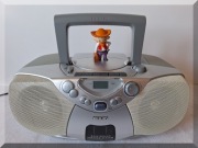 PHILIPS AZ1008 - Radio, CD-Audio, b.ładny stan na działeczkę przy grilu.