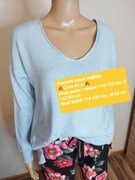 Sweterki super miękkie błękit,cukierek i chaber 