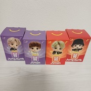 4x Bts McDonald’s tiny tan nowe figurki zestaw