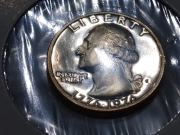 Quarter Dollar 1976 S. Proof - 200. Rocz. Niepodległości USA.