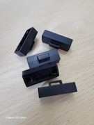 Solidna plastikowa zaślepka Zatyczka portu gniazda COM D-Sub DB 9 15 czarna