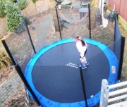 Tampolina ogrodowa duża