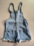 ZARA JEANSOWE SZPORTY OGRODNICZKI R.104