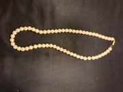 Sztuczne perły ecru Jablonex PRL 42 cm