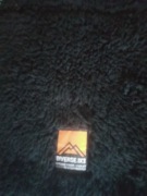 Komin dziecięcy szalik czarny polar futerko diverse