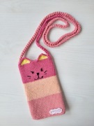 Torebka na telefon kotek Saszetka Etui Uchwyt na telefon Torebka dziecięca