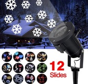 Projektor Świąteczny LED 12 kart wymiennych