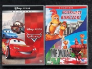 Zestaw DVD - Uciekające Kurczaki (Chicken Run)+Mrówka Z (AntZ)+Auta (Cars)