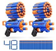 XSHOT Insanity Micro Blaster ZURU wyrzutnia + 48 strzałek piankowych
