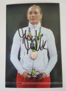 Monika MICHALIK autograf brąz RIO 2016