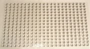 BŁYSZCZĄCE OCZKA 5mm NAKLEJKI komplet 660szt (K030)