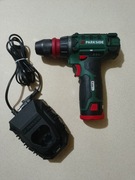 Wiertarkowkrętarka Parkside PBSA 12V E4 + ładowarka + bateria 