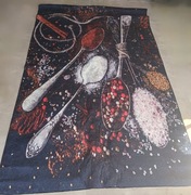 Dywan ze wzorem przypraw 