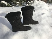 czarne śniegowce firmy Olang, nieużywane