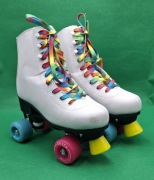 Wrotki dziecięce Raven mało używane (nie na dworze) regulowane 35-38