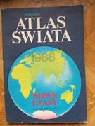 Atlas świata polityczny 1988 rok
