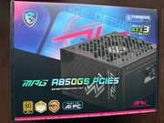 Zasilacz MSI MPG A850GS PCIE5 –850W ATX 3.1, 80+ Gold, modularny, nowy