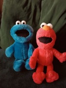 Maskotki Ulica sezamkowa Elmo Ciasteczkowy Potwór 