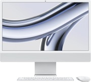 Apple iMac 24" Retina M3 8-core CPU M3, 8-core GPU 8GB RAM, 256 GB srebrny