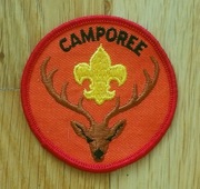 USA AMERYKAŃSKA NASZYWKA PATCH SKAUTÓW JELEŃ CAMPOREE LATA 60
