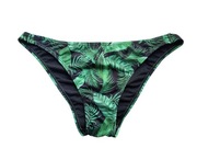 Nowe majtki bikini strój kostium kąpielowy 40,L wzór liście Primark