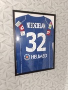 Koszulka Meczowa Matchworn Ruch Chorzów Andrzej Niedzielan w Antyramie 