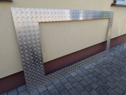 Blacha ryflowana aluminiowa 2500x1250