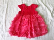 Sukienka czerwona roz 104