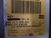 Bmw e23 , zawór wody