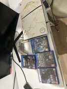 PLAYSTATION 5 Slim 1TB D Chassis Ghost of Yotei Gold Edition Biało-złoty