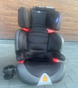 Chicco fotelik 15–36 kg ISOFIX regulowany zagłówek uchwyt na kubek,