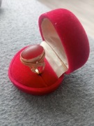 Piasek pustyni złote złote pierścionki prl