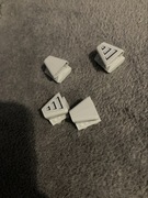 Lego 50943 Wlot Powietrza Silnik Jasno Szary Light Bluish Gray. 4 szt