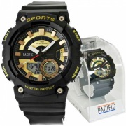 Zegarek Męski Pacific 10 BAR Unisex czarny 