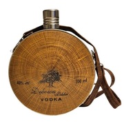 DĘBOWA POLSKA DREWNIANA MANIERKA  Z PASKIEM 0,7L PUSTA KOLEKCJONERSKA