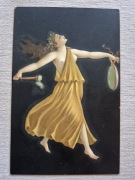 BACHANTKA - Fresk z Pompei - pocztówka Niemcy 1905-1917 r.