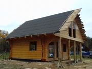 dom z bala dom drewniany do 35m2 letniskowy