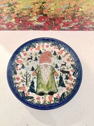 Talerz 19 cm   ceramika bolesławiecka