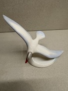 Kolekcjonerska Mewa w locie - Porcelana Hollóháza (Węgry) - Vintage