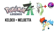 Pokemon Legends Z-A | Meloetta + Keldeo + 2x Master Ball
